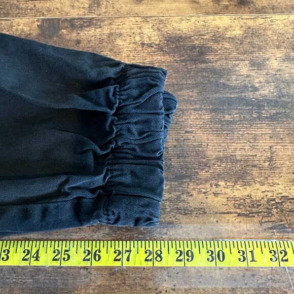 Aeropostale High Rise Cargo Jogger Pants XS Black Skater Grunge Gorpcore EUC - Picture 6 of 9